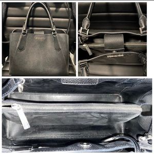 Michael Kors Handbag Black w/silver hardware